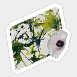 Spring Musings - Poppy Sticker